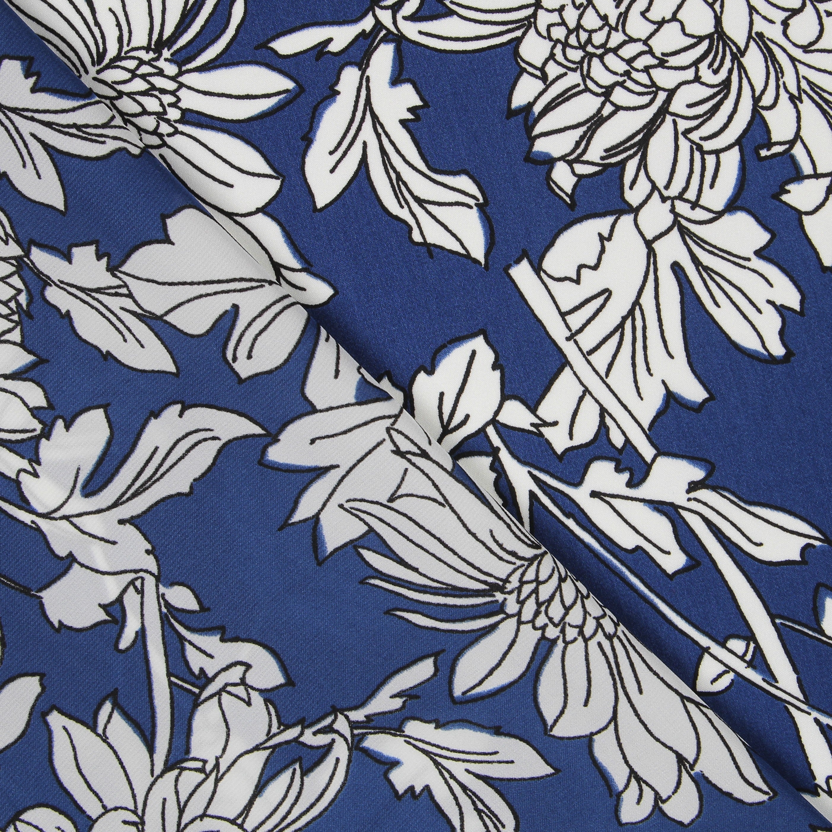 Georgette Tropisch Blau - Ribes y Casals