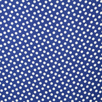 Georgette Polka Dots Blau - Ribes y Casals