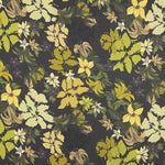 Georgette Polyester Blumen Grün - Ribes y Casals