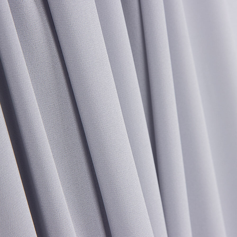 Georgette Polyester Grau - Ribes y Casals