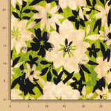 Georgette Polyester Hanoi Lime Green - Ribes y Casals
