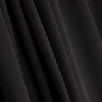 Georgette Polyester Schwarz - Ribes y Casals