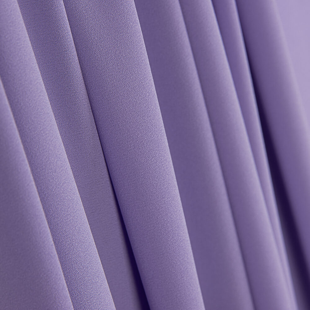 Reststück Georgette-Polyester Gala Lila – verschiedene Maße x Breite 150 cm - Ribes y Casals