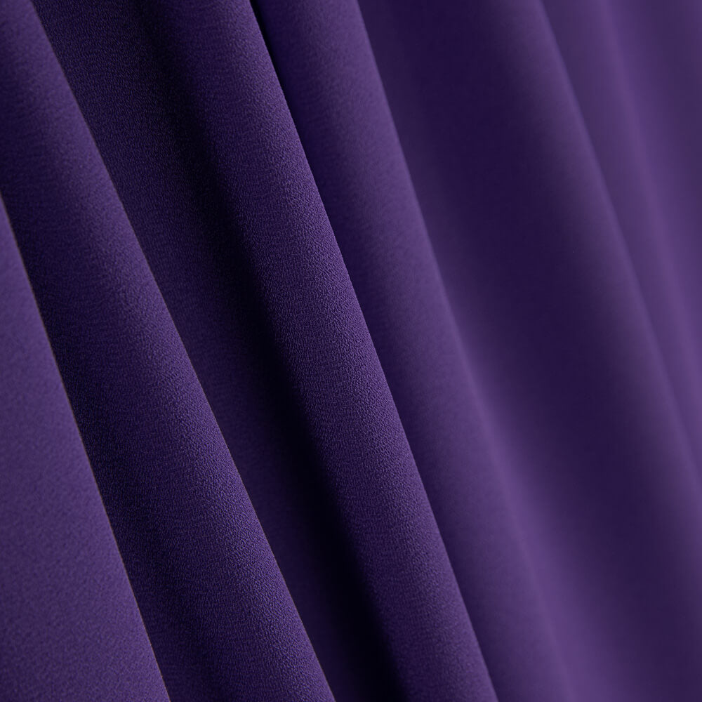 Georgette Polyester Gala Lila - Ribes y Casals