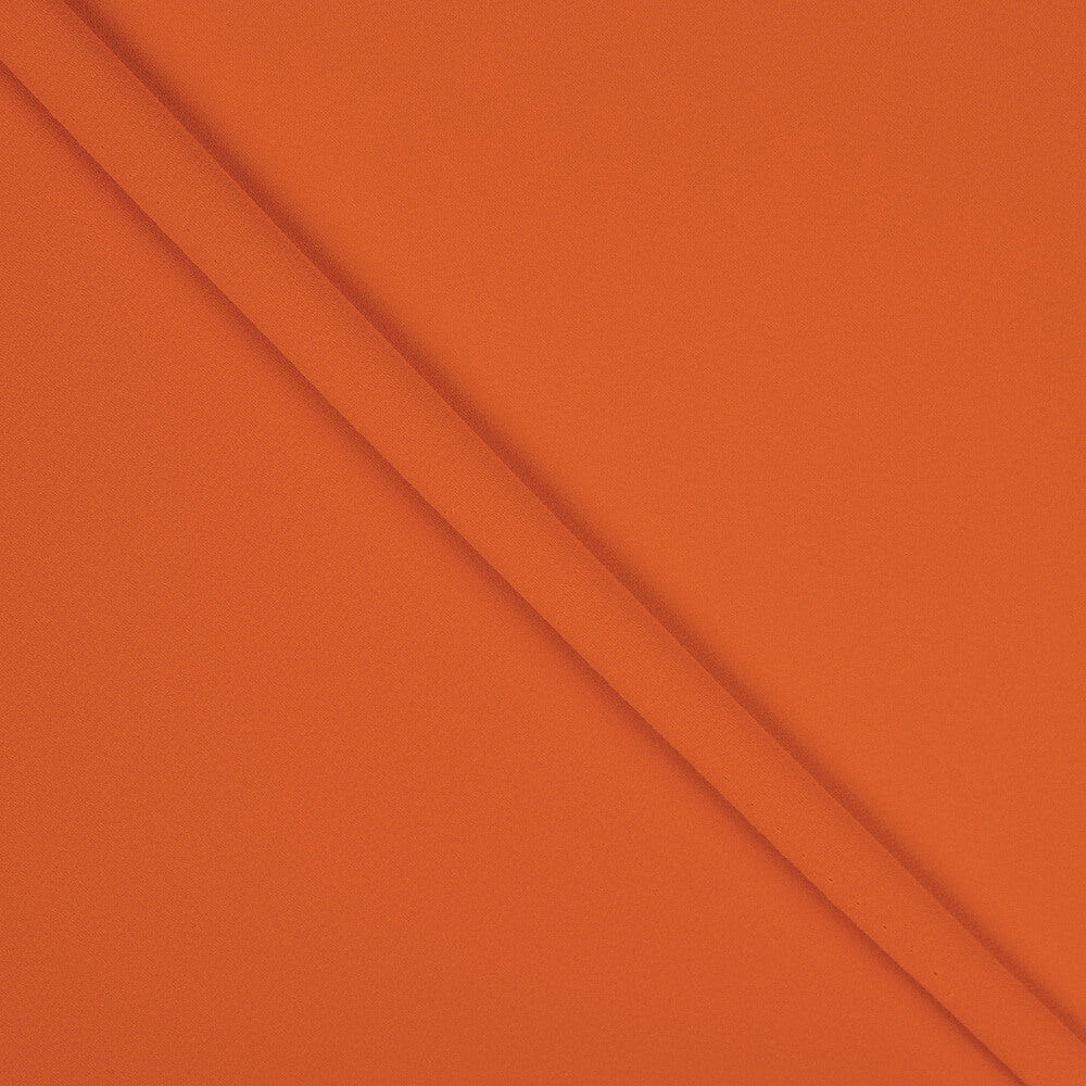 Stoffrest Georgette Polyester Gala Intensiv-Orange – verschiedene Maße x Breite 150 cm - Ribes y Casals