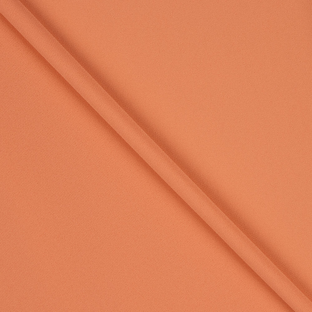 Georgette Polyester Gala Orange Weich - Ribes y Casals