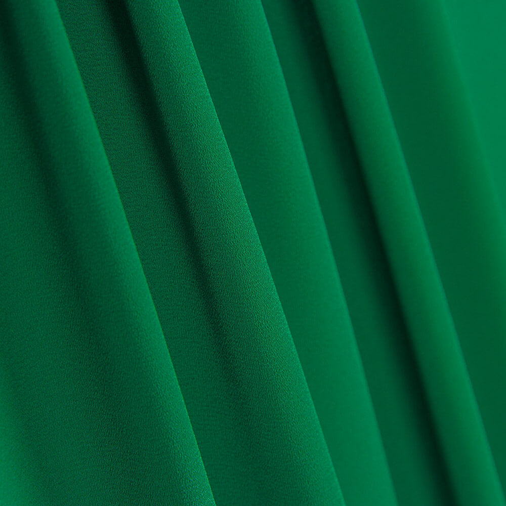 Georgette Polyester Gala Grün - Ribes y Casals