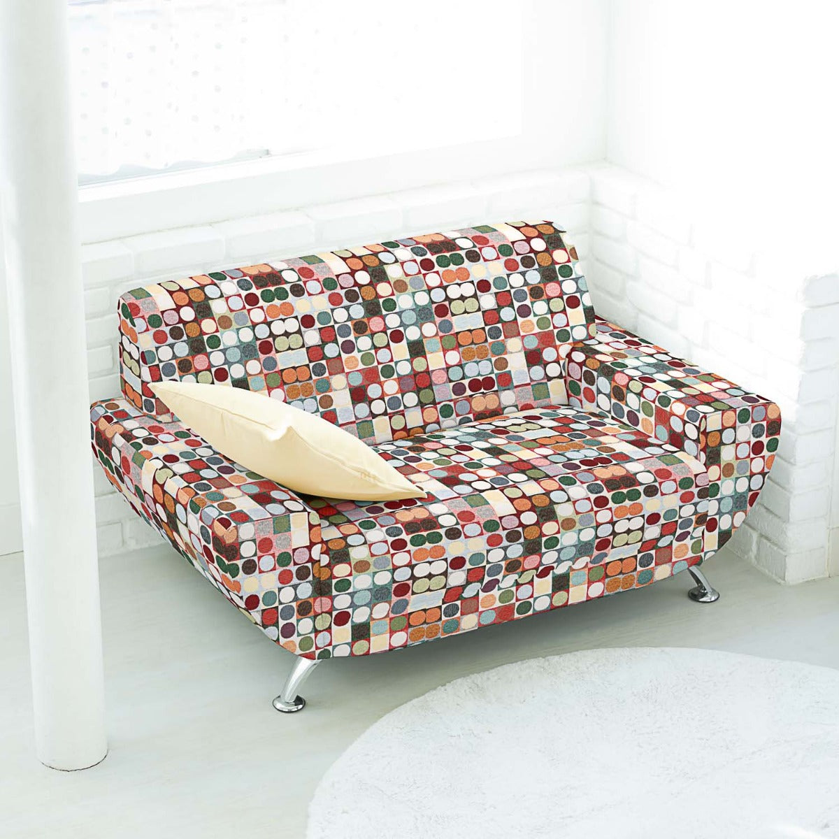 Gobelin Chenille Kreise Multicolour - Ribes y Casals