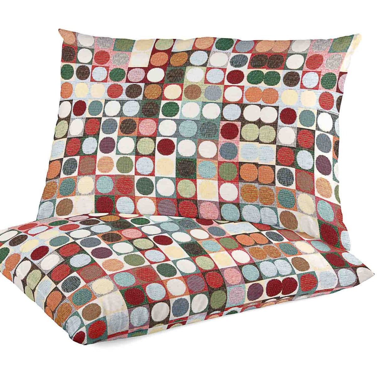Gobelin Chenille Kreise Multicolour - Ribes y Casals
