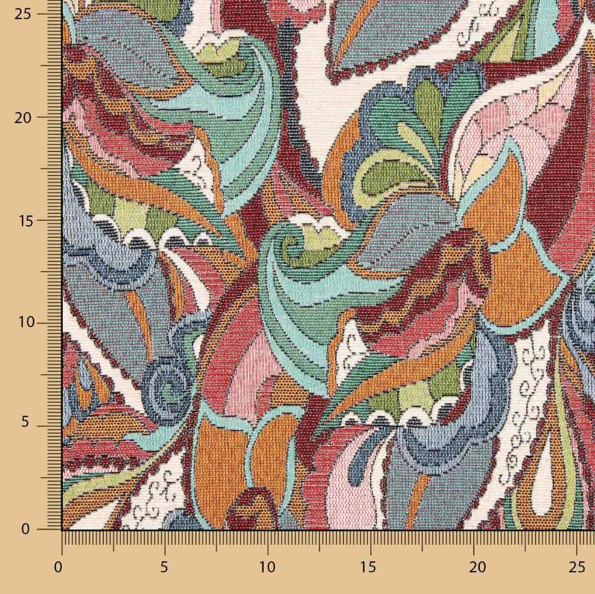 Gobelin Chenille Kaschmir Multicolor - Ribes y Casals