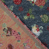 Lurex Gobelin Stoff Weihnachten Blau 130 x 280 cm - Ribes y Casals