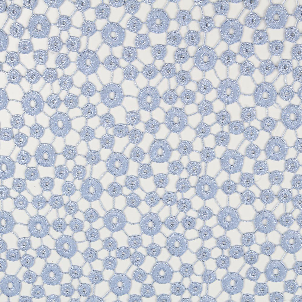 Guipur Rund Lackiertes Blaues Porzellan - Ribes y Casals