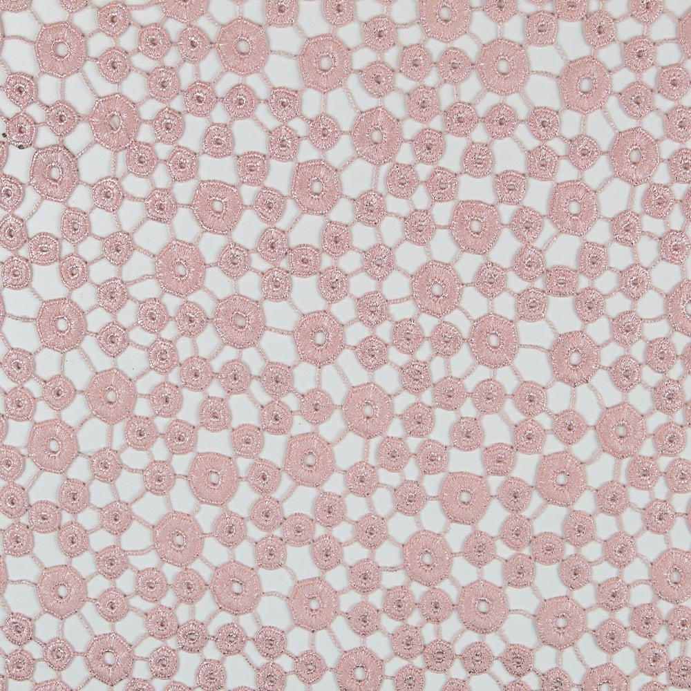 Guipur Rund Lackiert Rose Blassrosa - Ribes y Casals