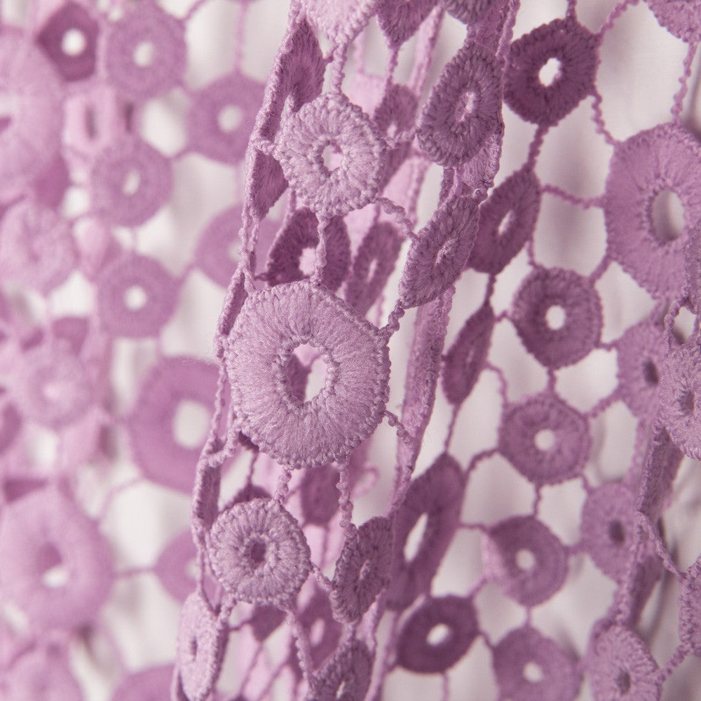 Guipur Rund Mauve - Ribes y Casals