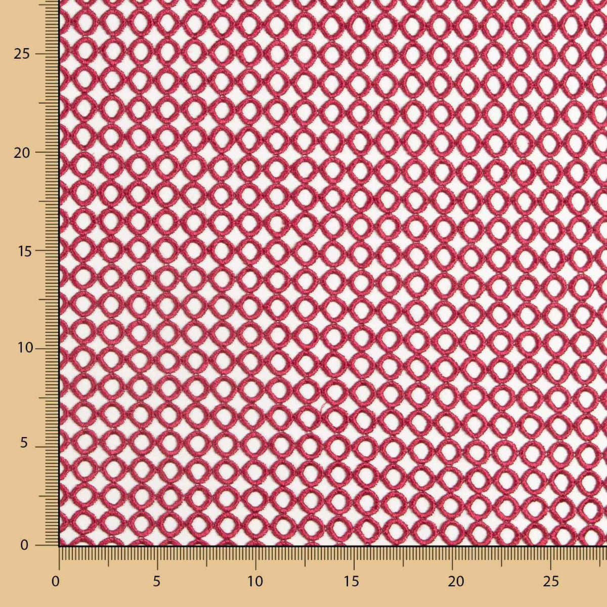 Guipur Magenta Kreise - Ribes y Casals