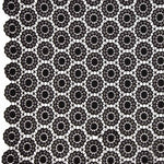 Guipur Floral Schwarz - Ribes y Casals