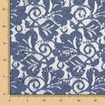 Blaue Pailletten-Blonda im Vintage-Look - Ribes y Casals