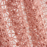 Guipur Geometrisch Blassrosa - Ribes y Casals