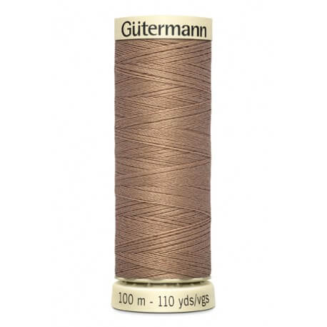 Gütermann-Garn 100 m, Farbe 139, Hellbraun - Ribes y Casals