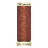 Gütermann-Garn 100 m, Farbe 847, Ziegelbraun - Ribes y Casals