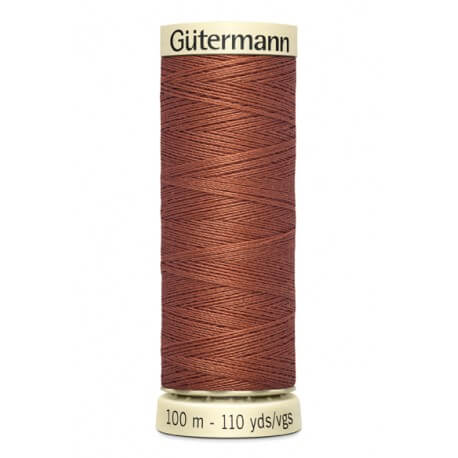 Gütermann-Garn 100 m, Farbe 847, Ziegelbraun - Ribes y Casals