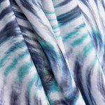Halb Panama Abstrakt Blau - Ribes y Casals