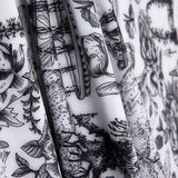 Halb Panama Toile de Jouy Zeichnung - Ribes y Casals