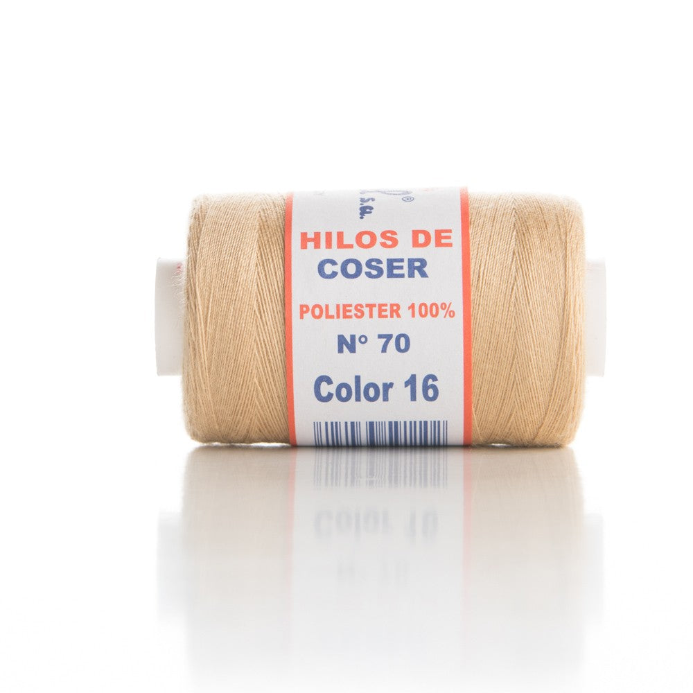 Murofil 850m Beige geröstetes Garn 16 - Ribes y Casals