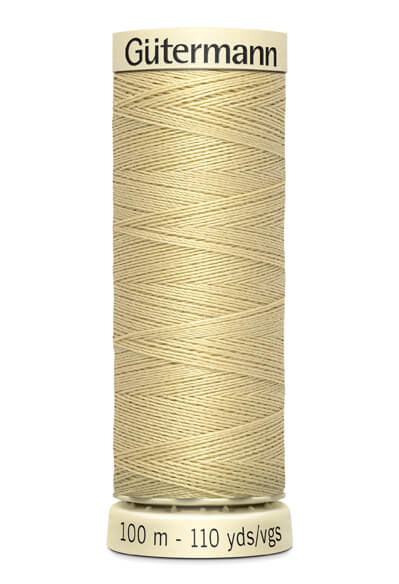 Gütermann-Garn 100 m, Farbe 249, Beige, weich - Ribes y Casals