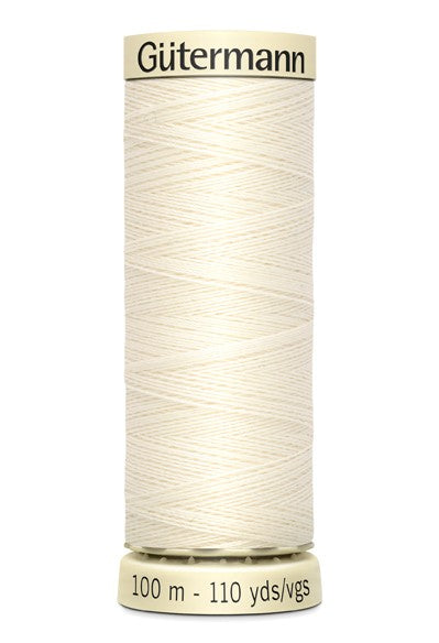 Gütermann Fäden 100m Farbe 001 Bone White - Ribes y Casals