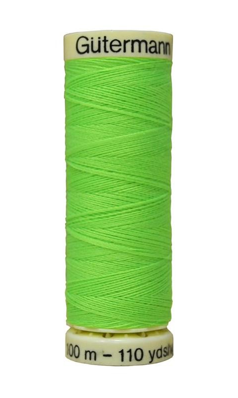 Gütermann Fäden 100 m Farbe 3836 Fluor Grün - Ribes y Casals
