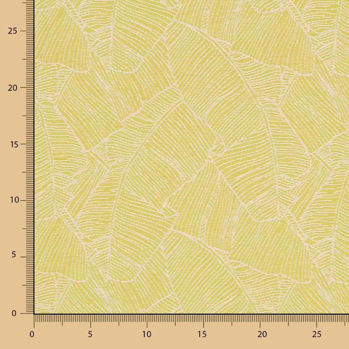 Lime Leaf Jacquard Wandteppich - Ribes y Casals