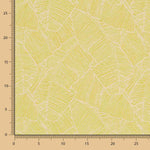 Lime Leaf Jacquard Wandteppich - Ribes y Casals