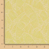 Lime Leaf Jacquard Wandteppich - Ribes y Casals