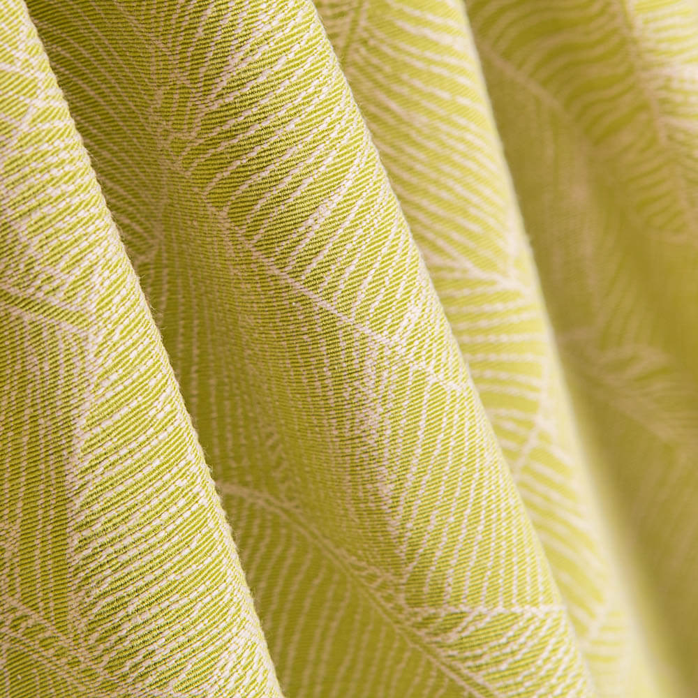 Lime Leaf Jacquard Wandteppich - Ribes y Casals