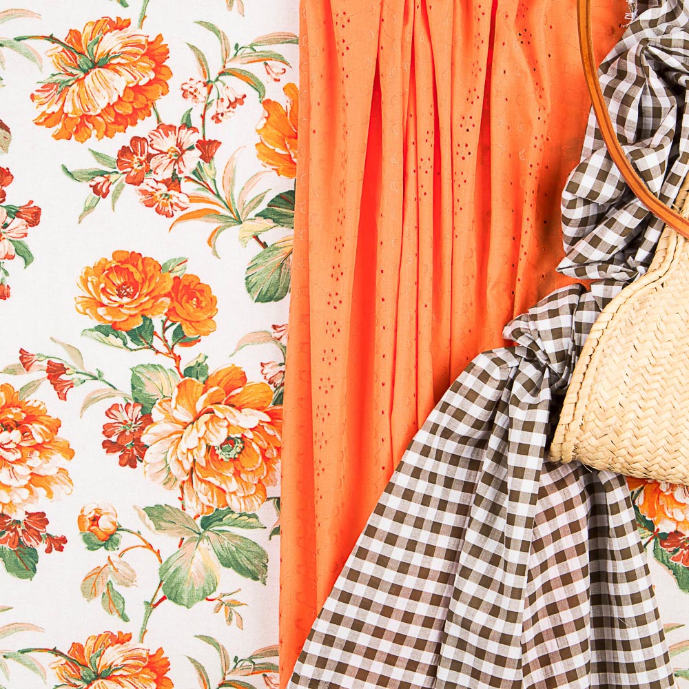 Segeltuch Chloe Orange - Ribes y Casals