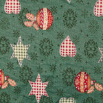 Wandteppich Weihnachten Lurex Grün - Ribes y Casals