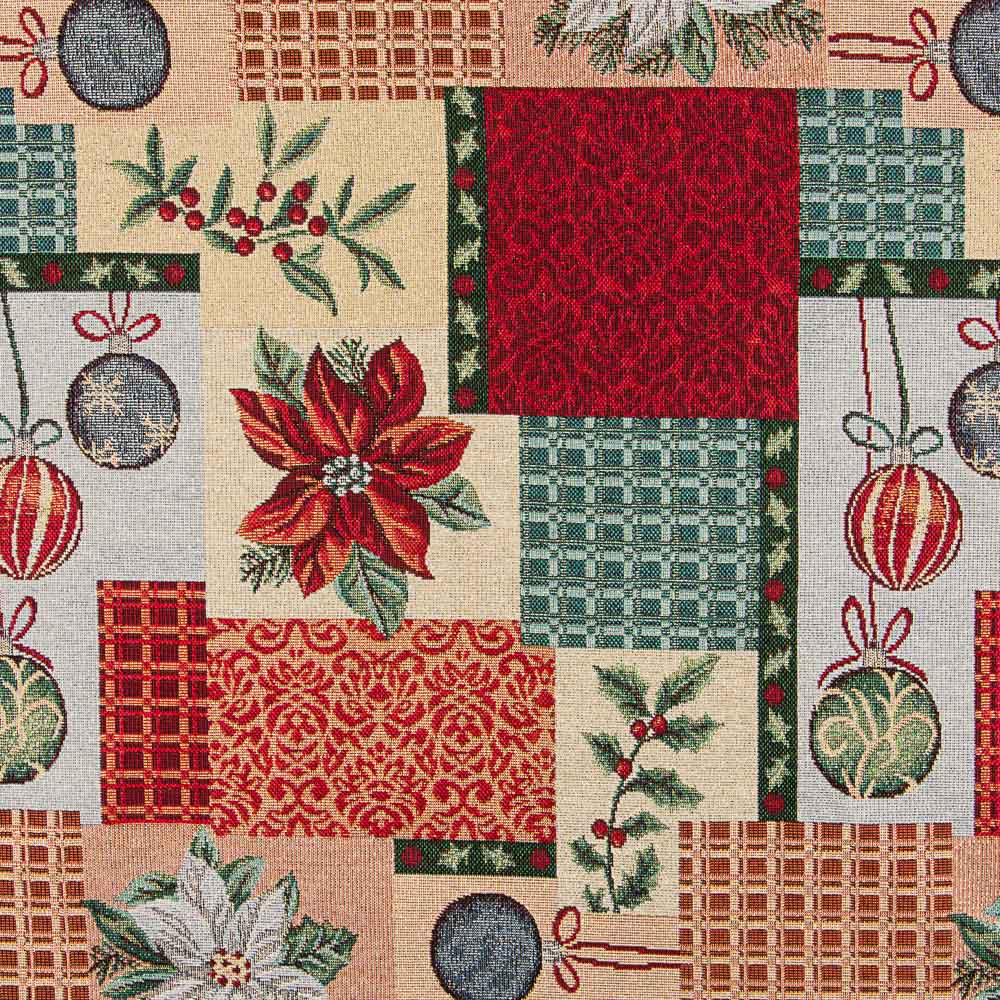 Lurex-Deko-Weihnachtsteppich - Ribes y Casals