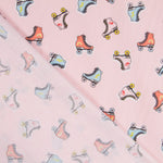 Popeline Schlittschuhe Rosa - Ribes y Casals