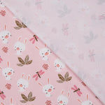 Baumwolle Kaninchen stricken rosa - Ribes y Casals