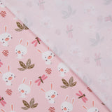 Baumwolle Kaninchen stricken rosa - Ribes y Casals