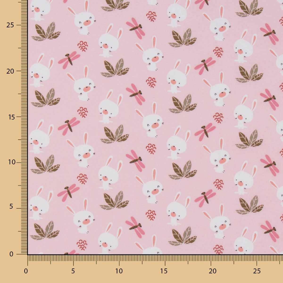 Baumwolle Kaninchen stricken rosa - Ribes y Casals
