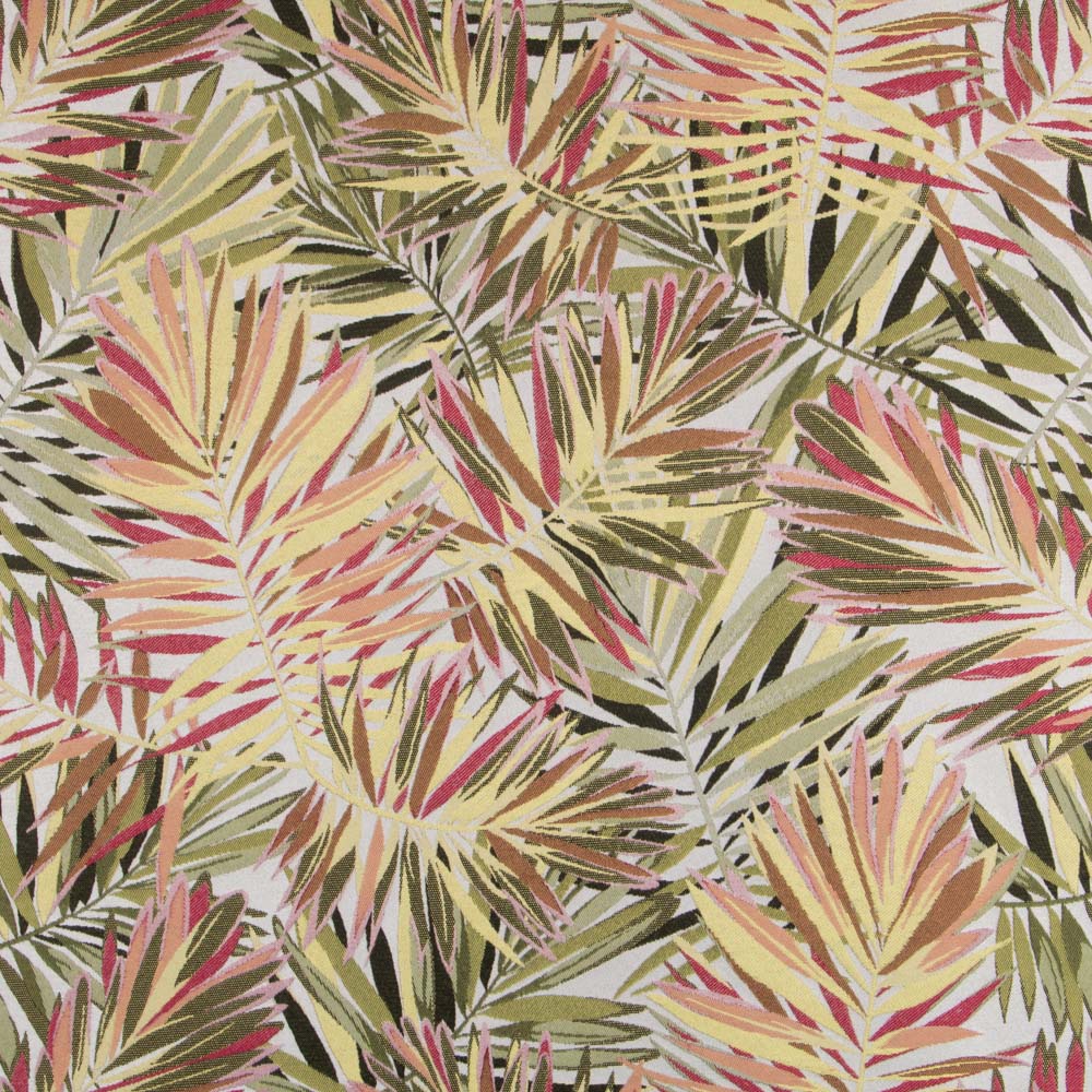 Tropisch ockerfarbener Jacquard-Polsterung - Ribes y Casals
