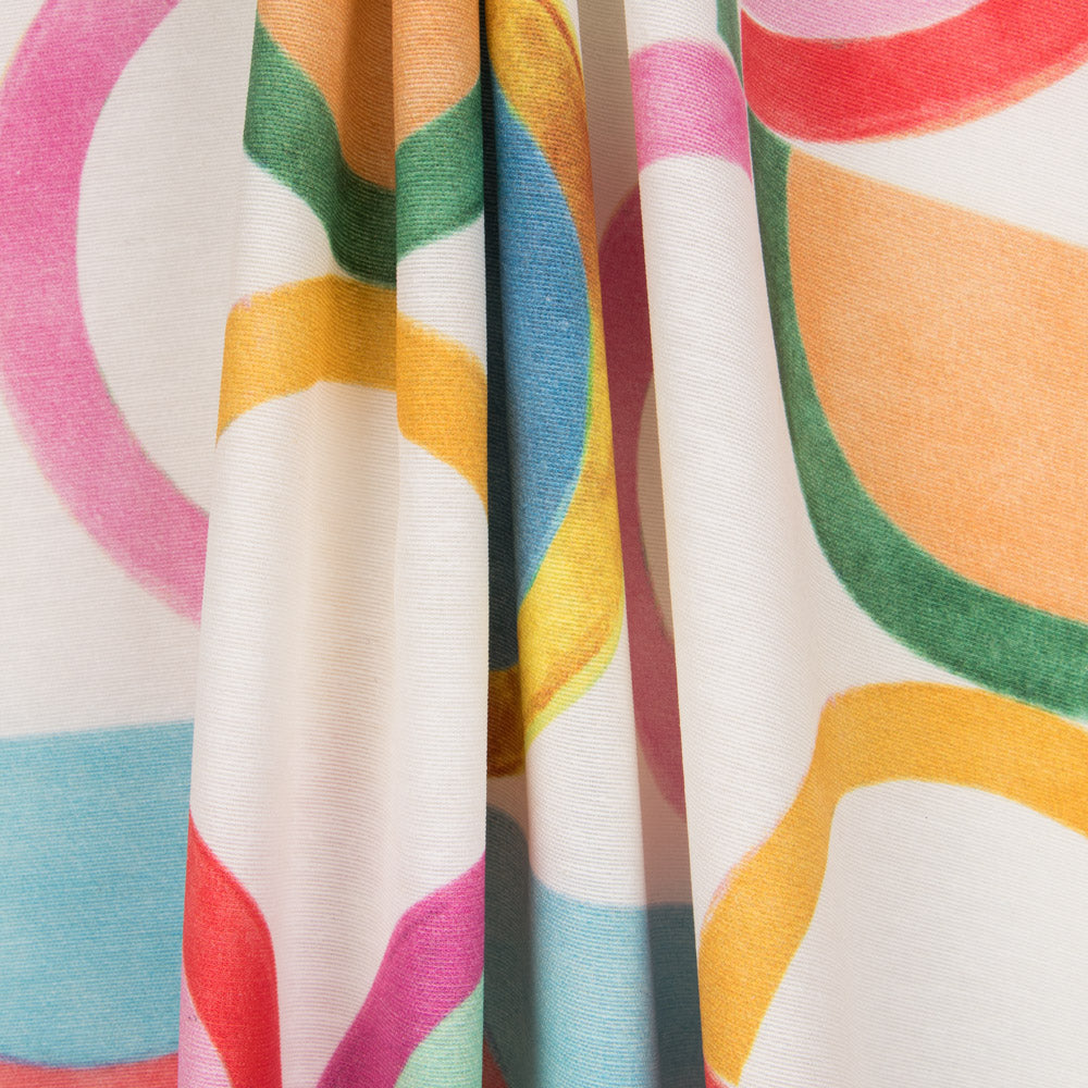 Fleckabweisende Tischdecke Ringe Multicolour - Ribes y Casals