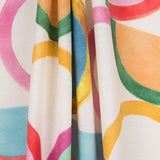 Fleckabweisende Tischdecke Ringe Multicolour - Ribes y Casals