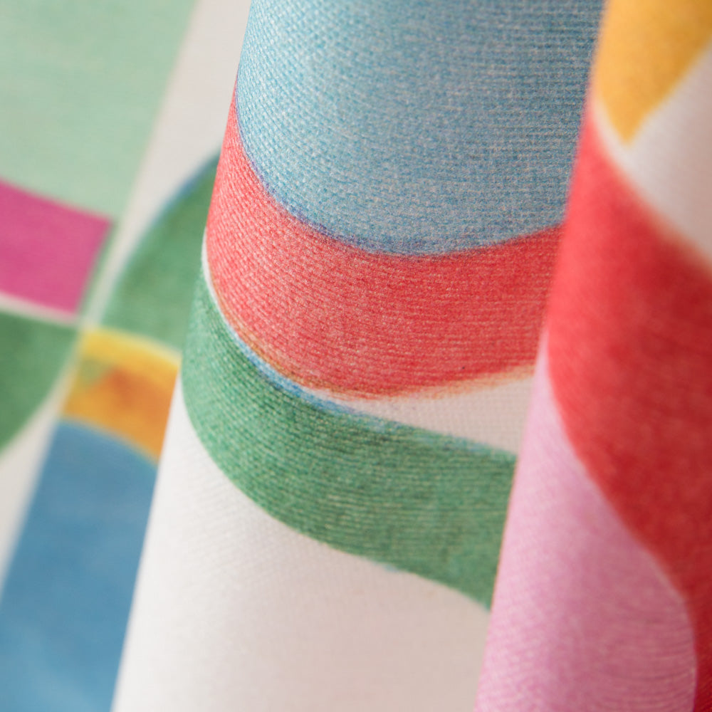 Fleckabweisende Tischdecke Ringe Multicolour - Ribes y Casals