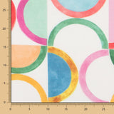 Fleckabweisende Tischdecke Ringe Multicolour - Ribes y Casals