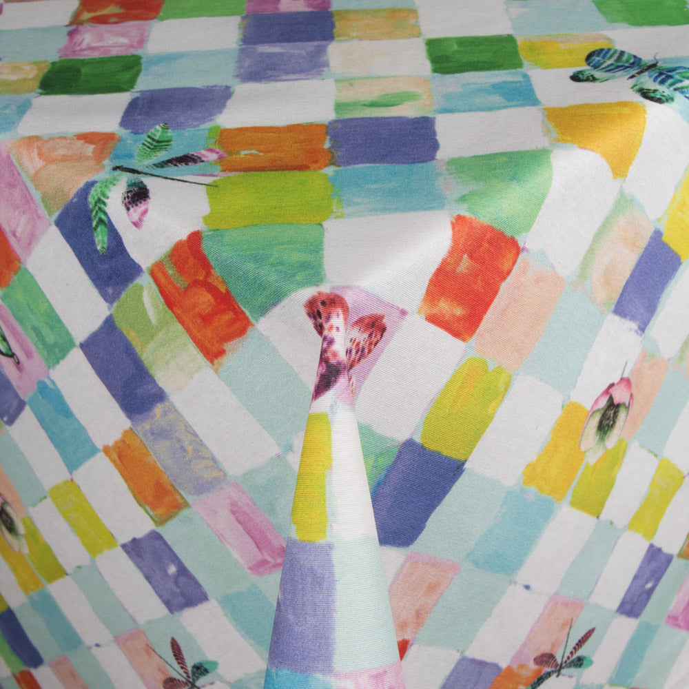 Cube schmutzabweisende Tischdecke Multicolour - Ribes y Casals