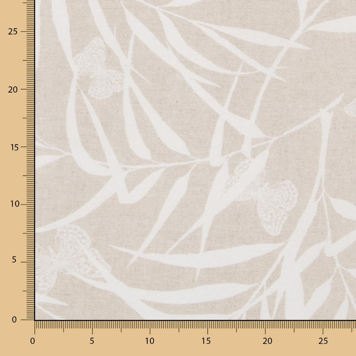 Tropical Beige Anti-Flecken-Tischdecke - Ribes y Casals