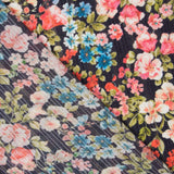 Viskose Lurex Cretonne Blau - Ribes y Casals